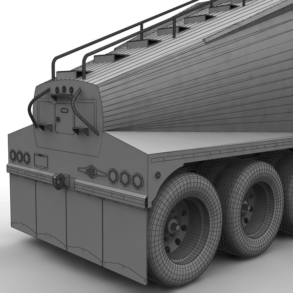 trailer beall 3 axle 3d lwo - Beall 3 axle belly dump... by bansheewoj